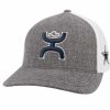 Hats * | Excellent Hooey Nfl Dallas Cowboys / White-Trucker Cap Grey