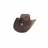 Hats * | Excellent Bullhide Your Everything Wool Cowgirl Hat Chocolate