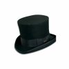 Hats * | Cheaper Scala Mad Hatter Wool Top Hat