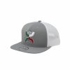 Hats * | Absolute Quality Hooey Boquillas /White Trucker Cap Grey