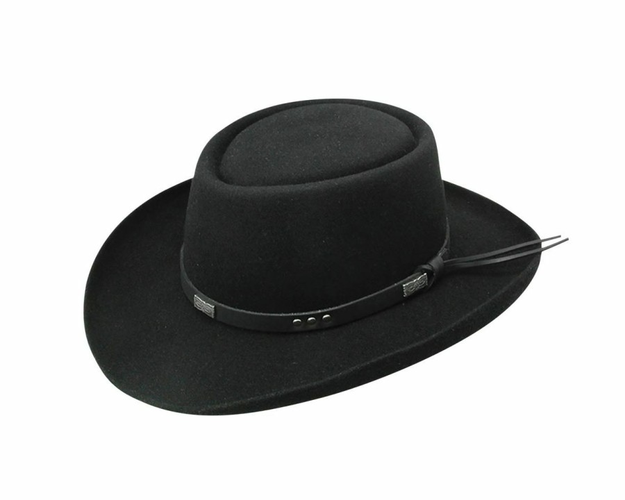 Hats * | Wholesale Stetson Dice Wool Gambler Hat