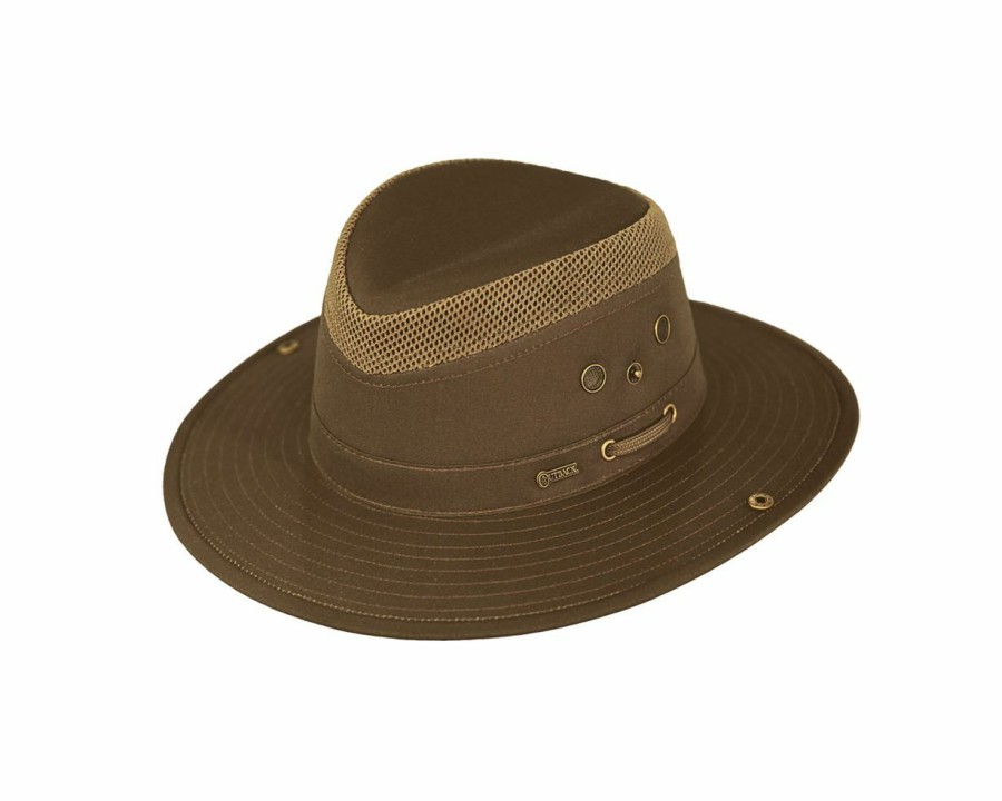 Hats * | Tendy Style Outback Mariner Outdoorsman Hat Olive