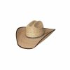 Hats * | Absolute Quality Bullhide Wide Open (15X) Straw Cowboy Hat Natural