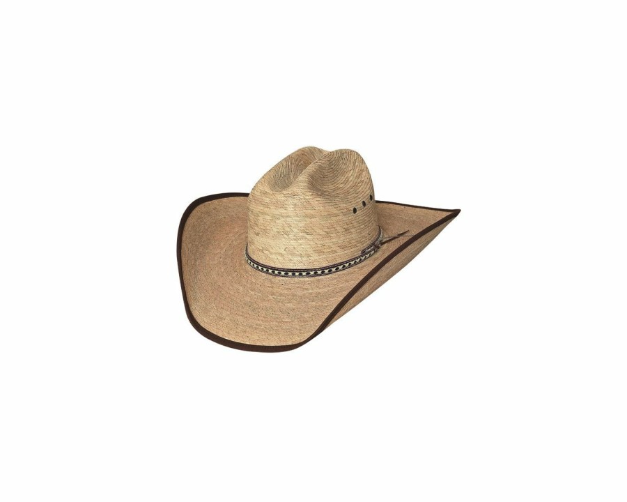 Hats * | Absolute Quality Bullhide Wide Open (15X) Straw Cowboy Hat Natural