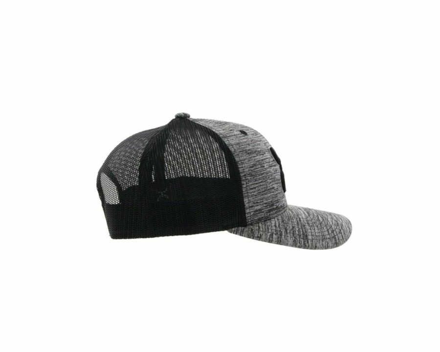 Hats * | Cheaper Hooey Sterling Trucker Cap Grey/Black