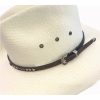 Hats * | Promotions M And F Western Products Inc. Laced Diamond Hat Band Brown