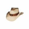 Hats * | Sells Cheap Bullhide More Than A Memory Shapeable Straw Cowgirl Hat Natural