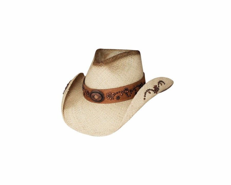 Hats * | Sells Cheap Bullhide More Than A Memory Shapeable Straw Cowgirl Hat Natural