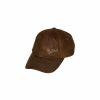 Hats * | Excellent Outback Leather Slugger Ball Cap Brown