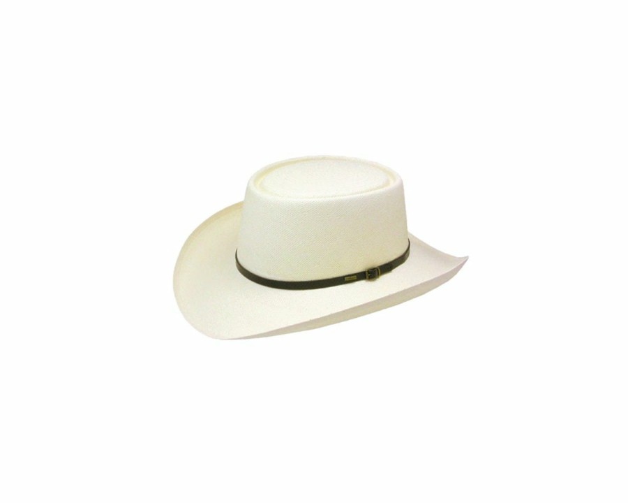 Hats * | Wholesale Resistol Gambler (10X) Straw Cowboy Hat Natural