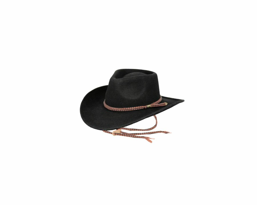 Hats * | Wholesale Outback Broken Hill Wool Outdoorsman Hat