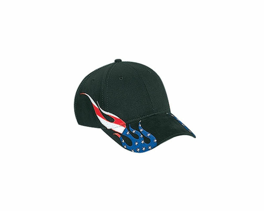 Hats * | Cheaper Otto Cap Blazing Spirit Otto Ball Cap Black