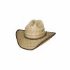 Hats * | Shoping Model Bullhide Wide Open Jr. (15X) Childrens Straw Cowboy Hat Natural