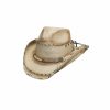 Hats * | Less Expensive Bullhide Running Iron (15X) Shapeable Straw Cowboy Hat Natural