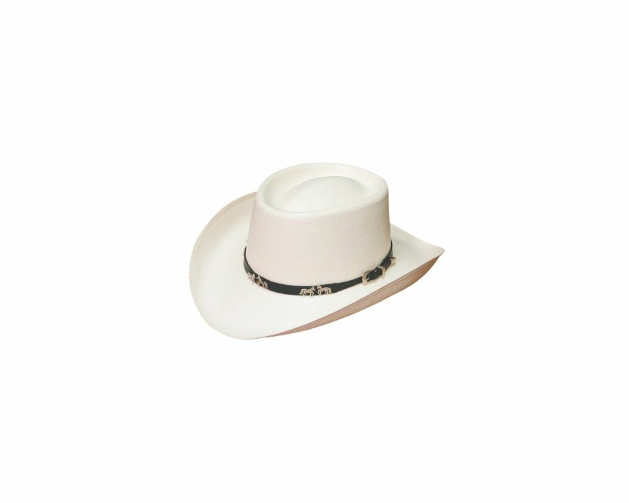 Hats * | Sale Bullhide Paso Horse Straw Cowboy Hat Natural