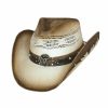 Hats * | Fire Sale Bullhide Sun Is Shining Straw Cowboy Hat Natural