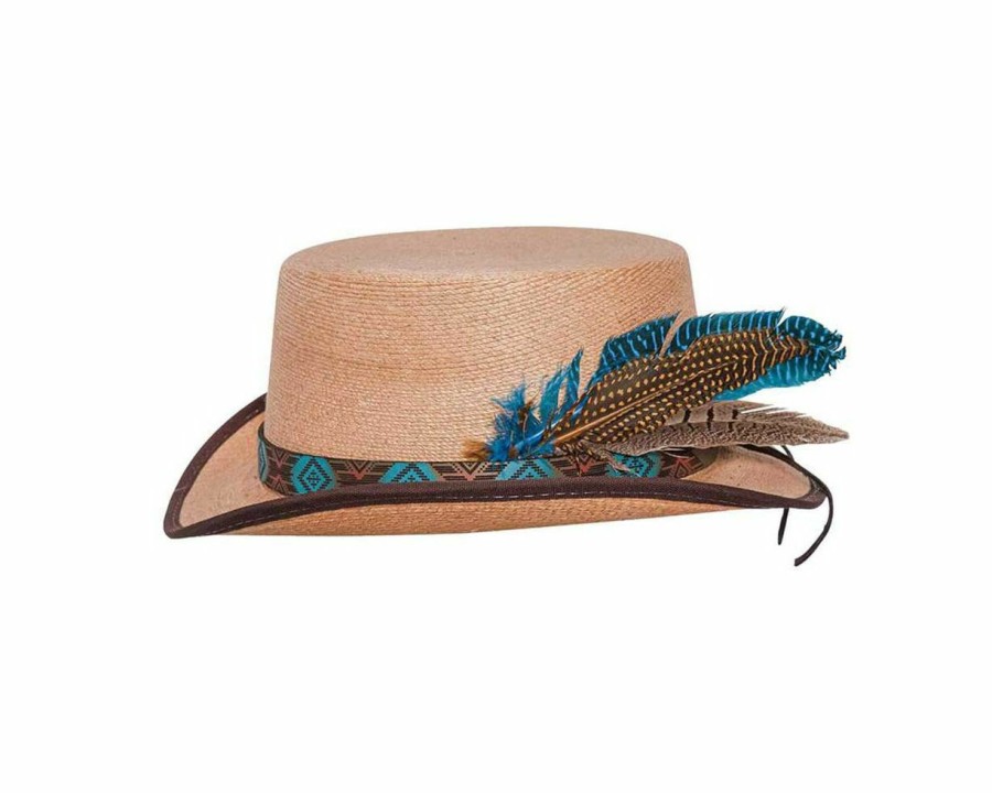 Hats * | Wholesale Head'N Home Monaco Straw Top Hat Natural