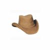 Hats * | Unique Style Bullhide Sydney Leather Cowboy Hat Tobacco