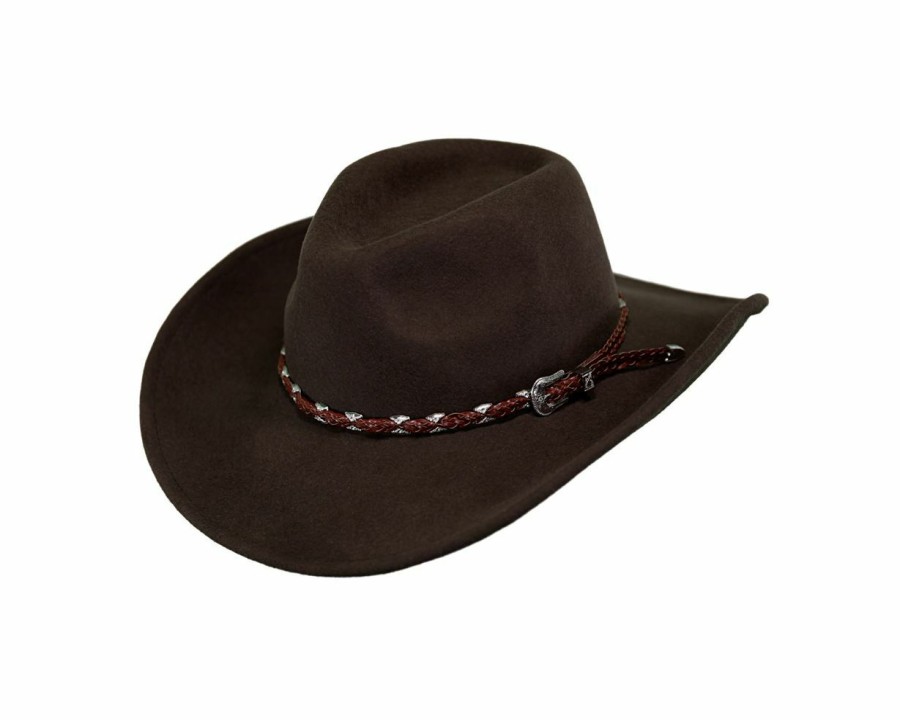 Hats * | Wholesale Outback Wallaby Soft Wool Outdoorsman Hat