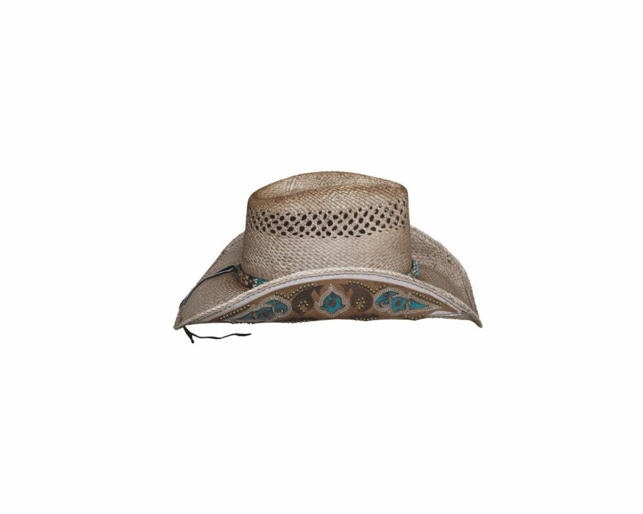 Hats * | Wholesale Bullhide From The Heart Straw Cowgirl Hat Natural