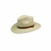 Hats * | Exceptional Design Stetson Airway Panama Straw Hat Natural