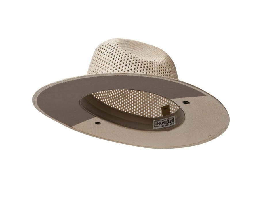 Hats * | Exceptional Design Stetson Airway Panama Straw Hat Natural ...