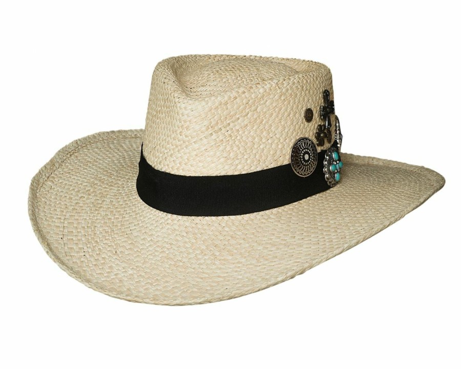 Hats * | Absolute Quality Bullhide Wild As You Straw Cowboy Hat Natural