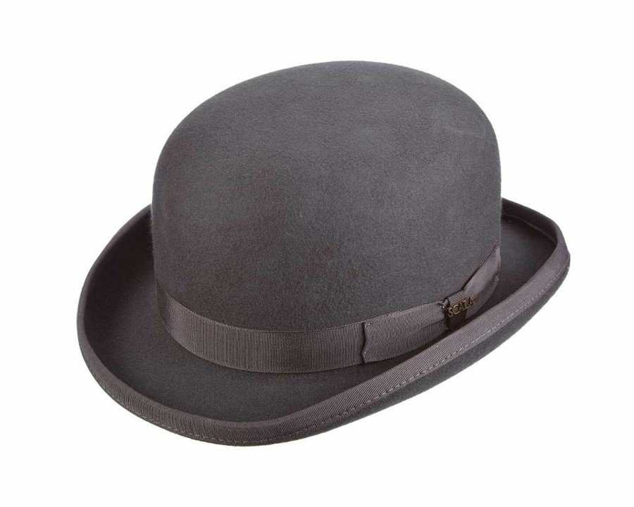 Hats * | Wholesale Scala Nucky Wool Derby Hat