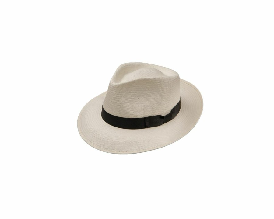 Hats * | Sells Cheap Stetson Reward Straw Fedora Hat Natural