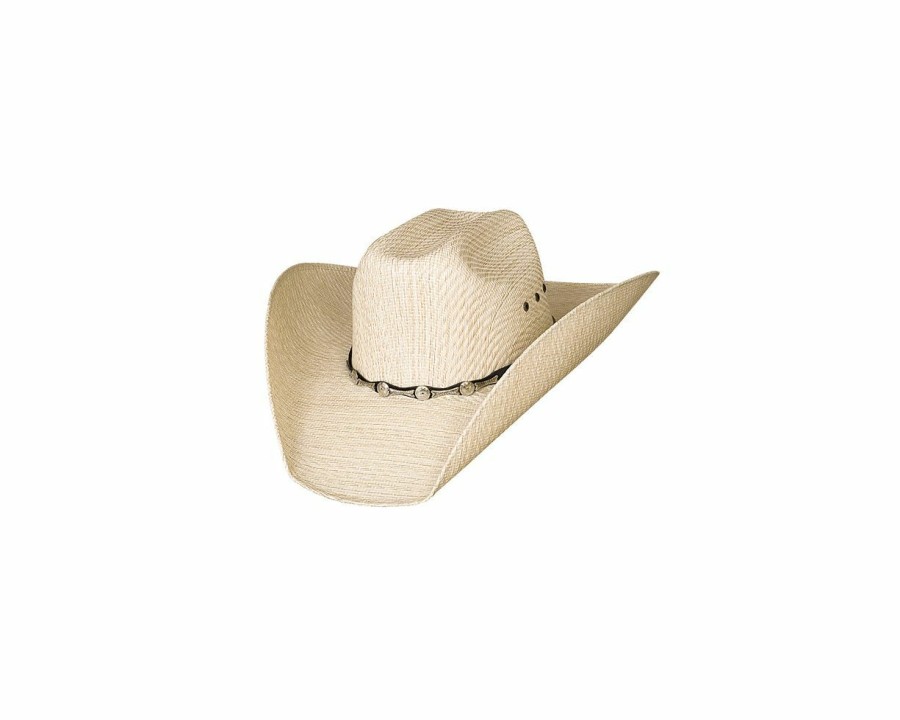 Hats * | Fire Sale Bullhide Justin Moore Backwoods (50X) Straw Cowboy Hat Natural