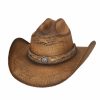 Hats * | Superior Style Bullhide Corral Dust- Straw Cowboy Hat Pecan