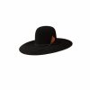 Hats * | Sells Cheap Resistol Chute 5 (7X) Fur Cowboy Hat Black