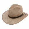 Hats * | Excellent Stetson Baytown Straw Outdoorsman Hat