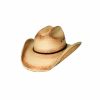 Hats * | Promotions Bullhide Pony Express (15X) Childrens Straw Cowboy Hat Natural