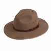 Hats * | Absolute Quality Outback South Fork- Wool Outback Hat Taupe