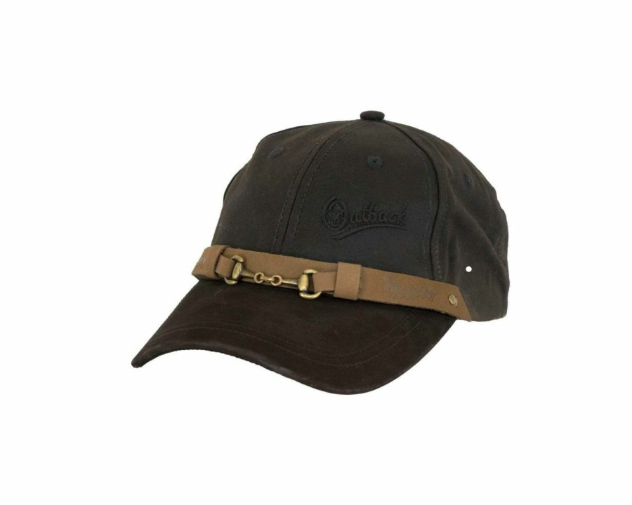 Hats * | Wholesale Outback Equestrian Ball Cap Black