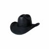 Hats * | Superior Style Bullhide Mcgraw Shapeable Straw Cowboy Hat Black