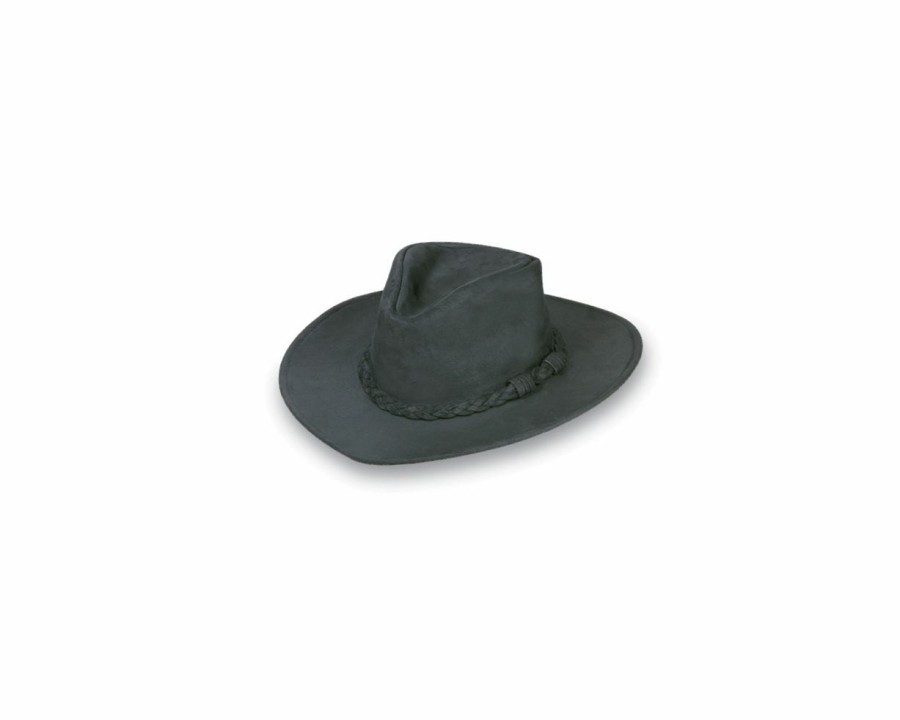 Hats * | Absolute Quality Minnetonka Outback Leather Outback Hat