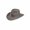 Hats * | Cheaper Stetson Elkhorn Soft Wool Cowboy Hat Steel