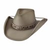 Hats * | Top Selling Bullhide Bushwacker Wool Cowboy Hat Bronze