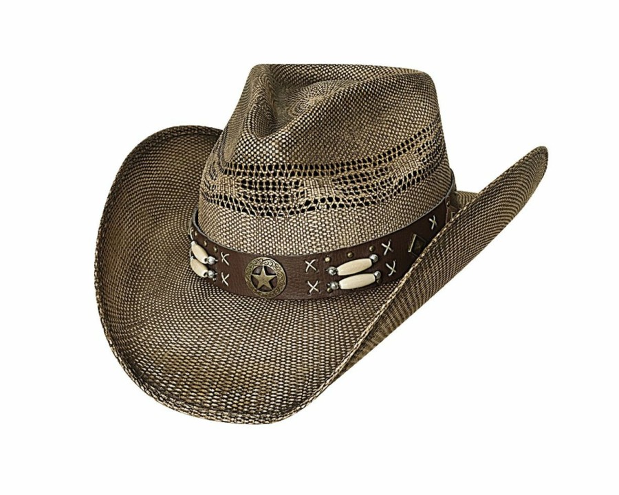 Hats * | Excellent Quality Bullhide Desperado Straw Cowboy Hat Brown