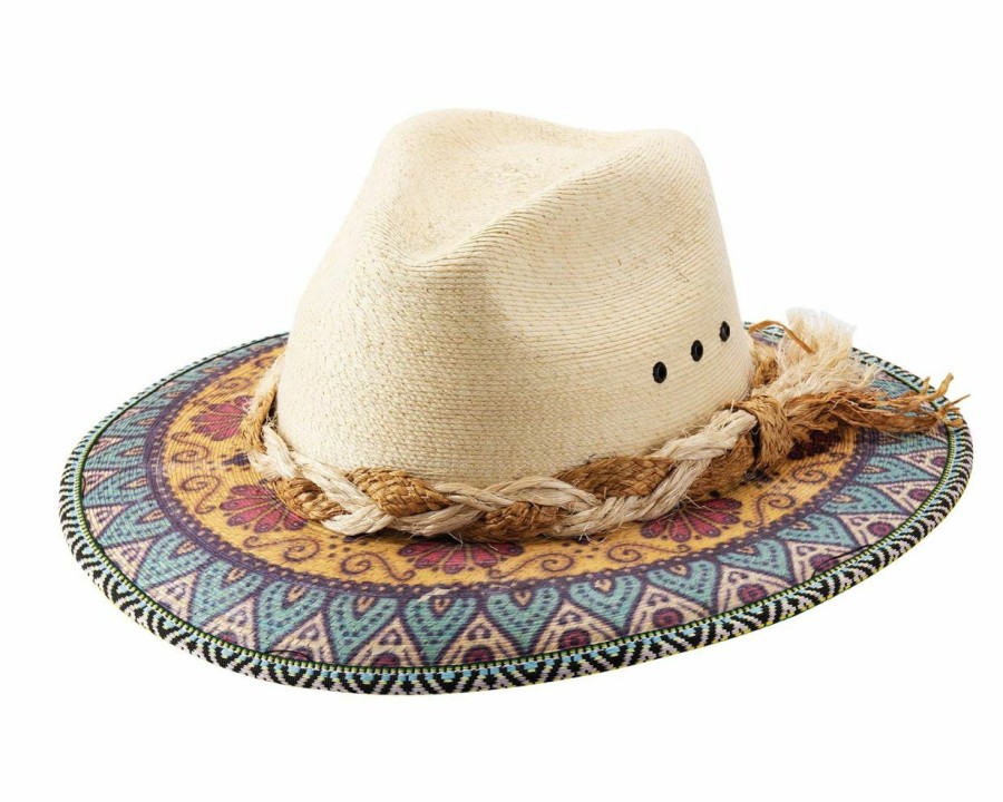 Hats * | Quality Guarantee Bullhide Dreamville Straw Cowgirl Hat Natural