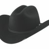 Hats * | Quality Guarantee Bullhide Emiliano (8X) Fur Cowboy Hat Black