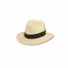 Hats * | Fire Sale Scala Berkley Panama Straw Fedora Hat Natural