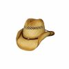 Hats * | Outlet Bullhide Blaze Straw Cowboy Hat Natural