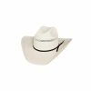 Hats * | Exceptional Design Bullhide White Gold (10X) Straw Cowboy Hat Off-White