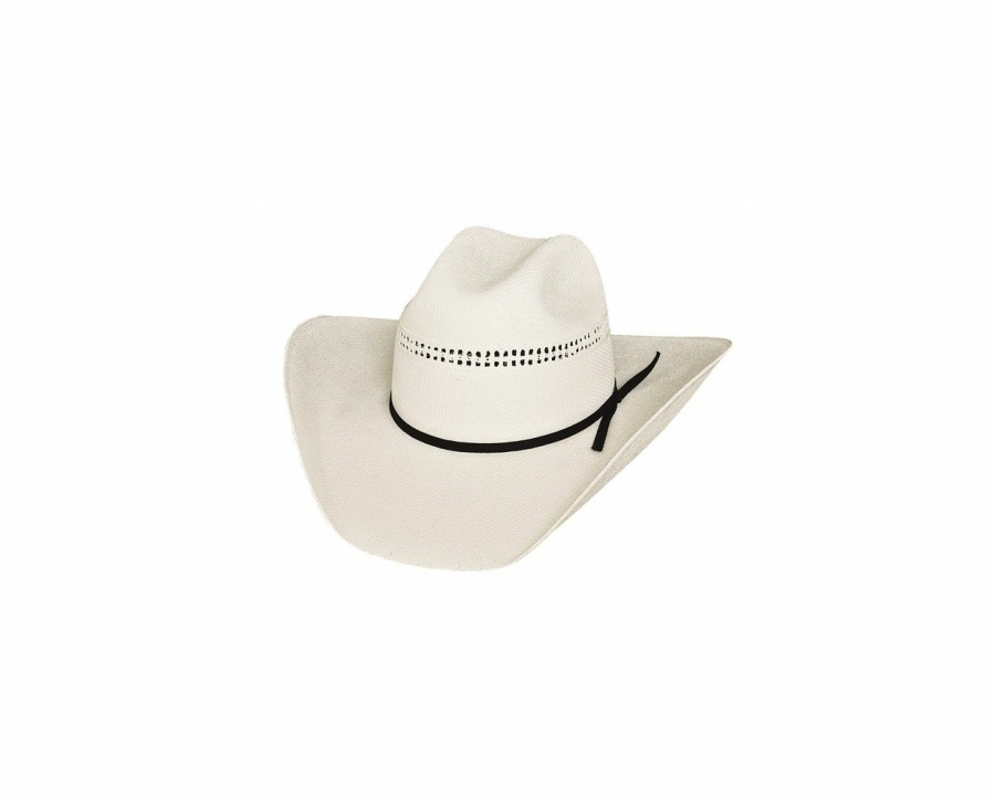 Hats * | Exceptional Design Bullhide White Gold (10X) Straw Cowboy Hat Off-White