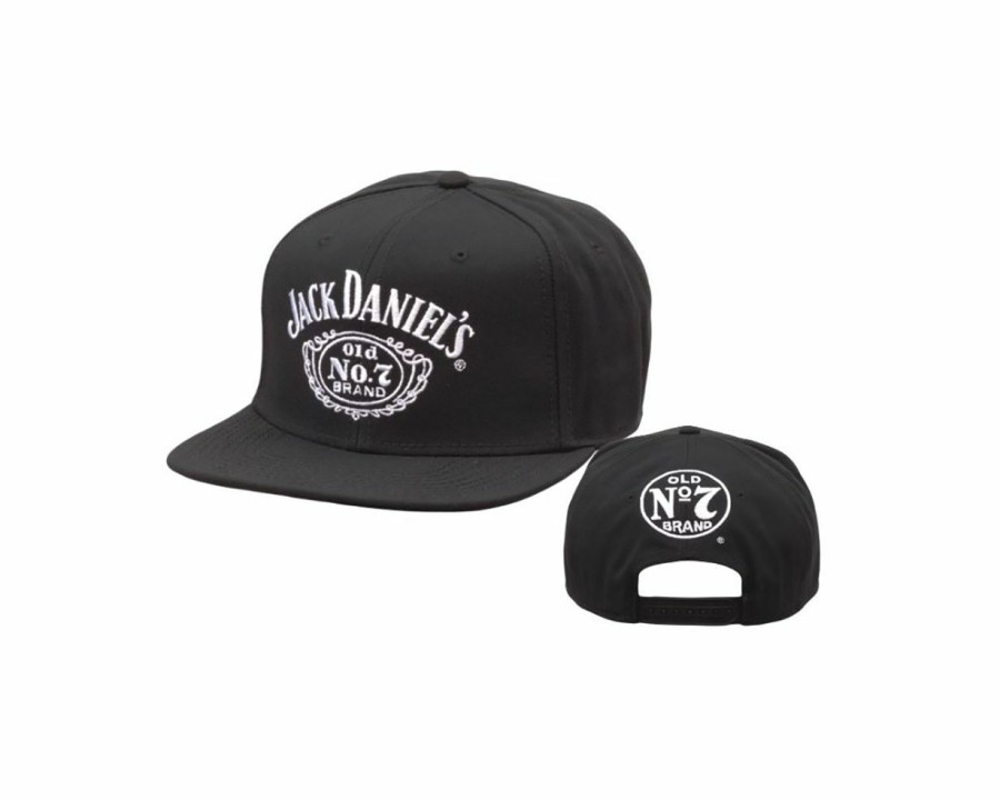 Hats * | Affordable Price Jack Daniels (Jd77-129) Trucker Cap Black