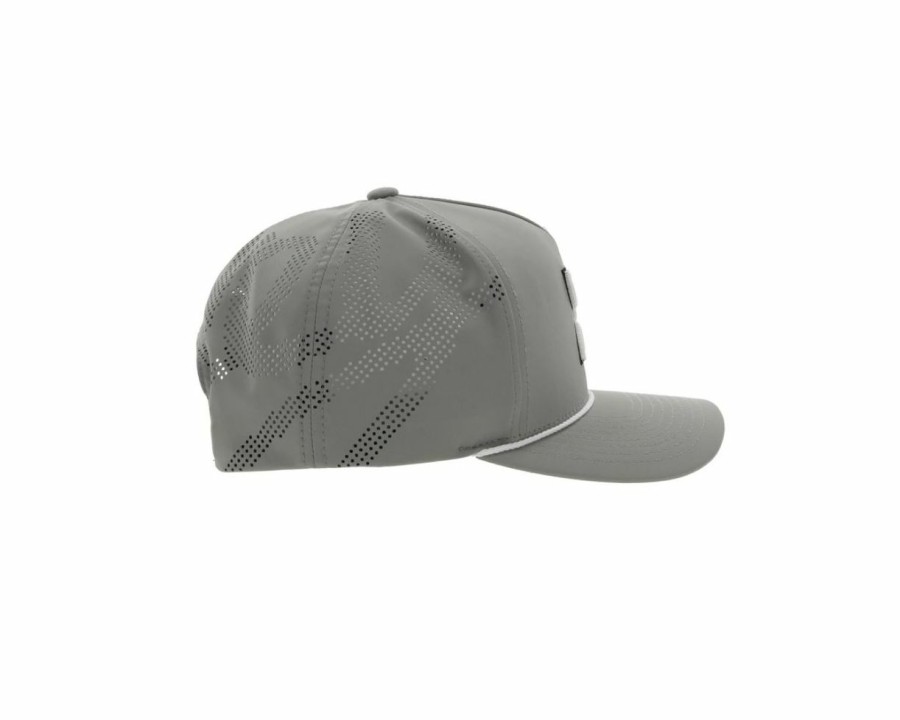 Hats * | Unique Style Hooey 'Golf" Trucker Cap Grey