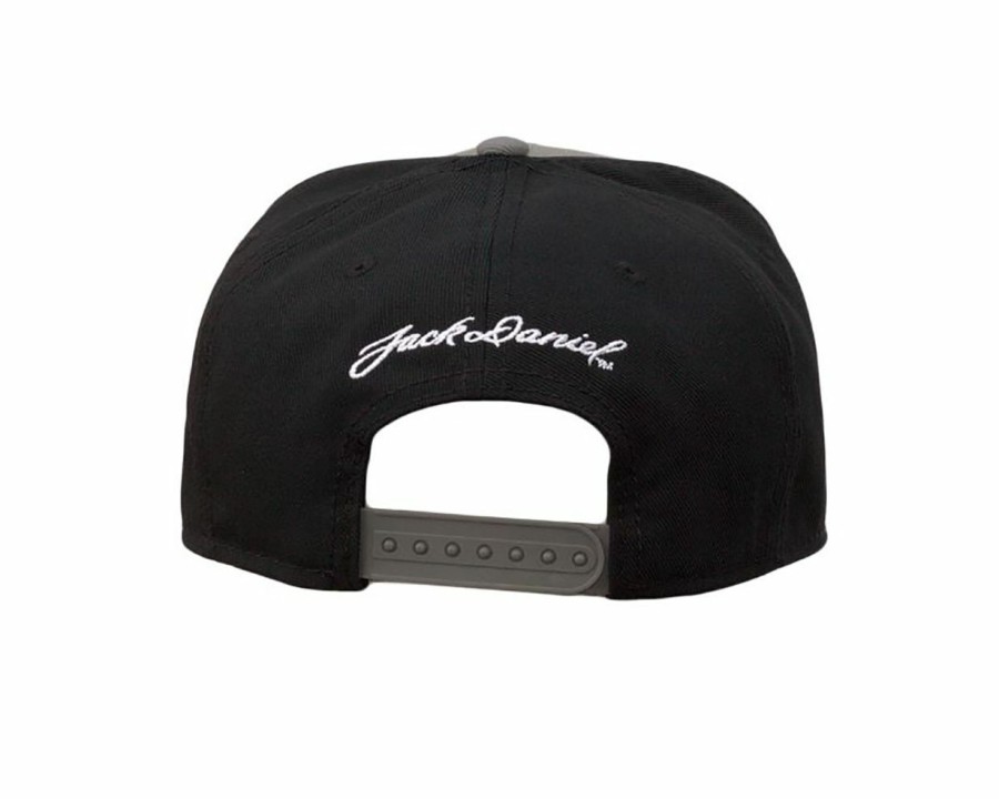 Hats * | Affordable Price Jack Daniels (Jd77-131) Trucker Cap Black/Grey